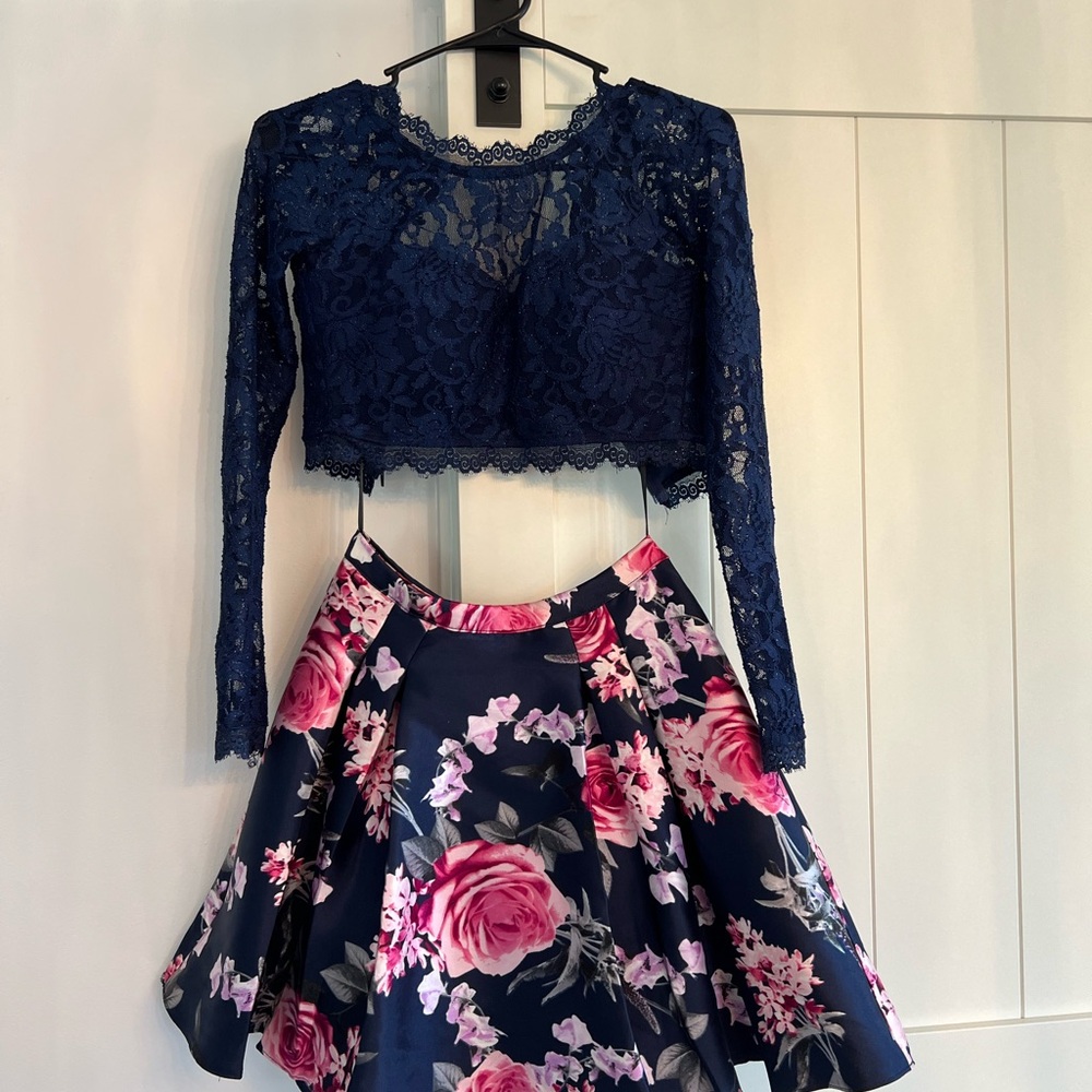 2 Piece Homecoming Dress